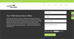 Desktop Screenshot of perfectdataentry.com